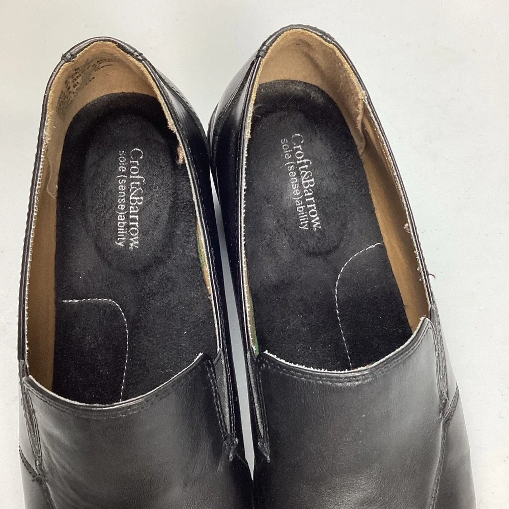 Croft & Barrow Sole Sense Ability Greta Black Slip on Shoes